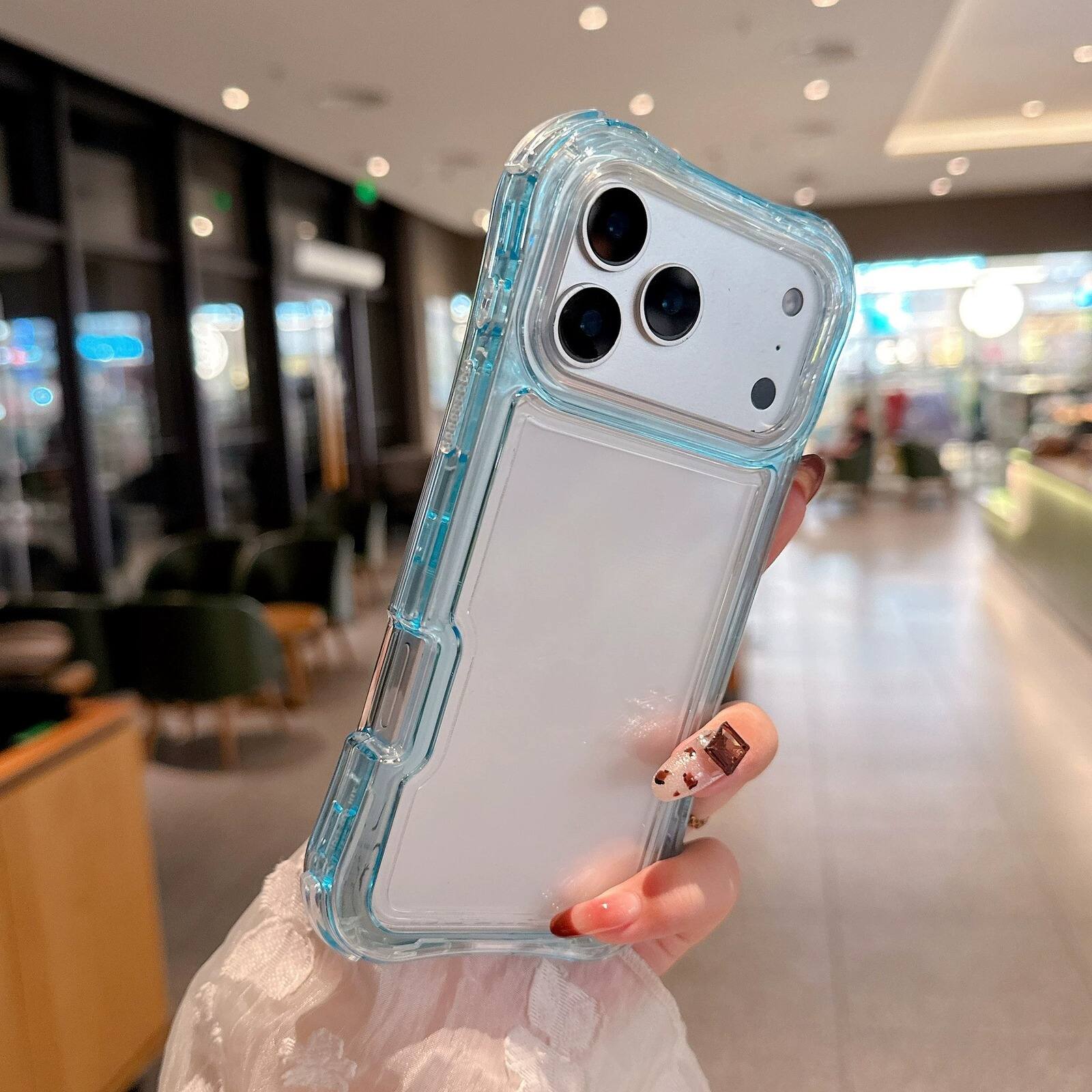 UUCOVER Dual Layer Clear Case for Apple iPhone 17 Pro Max with Wrist ...