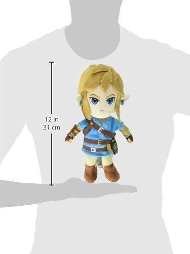 Alt View 3. Little Buddy - Legend  of Zelda: Breath of the Wild 11" Plush: Link.