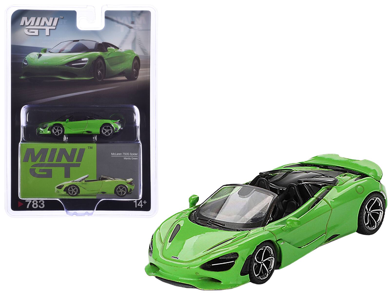 True Scale Miniatures - McLaren 750S Spider Mantis Green Limited Edition 1/64 Diecast Model Car by Mini GT price history on PriceWatchPro