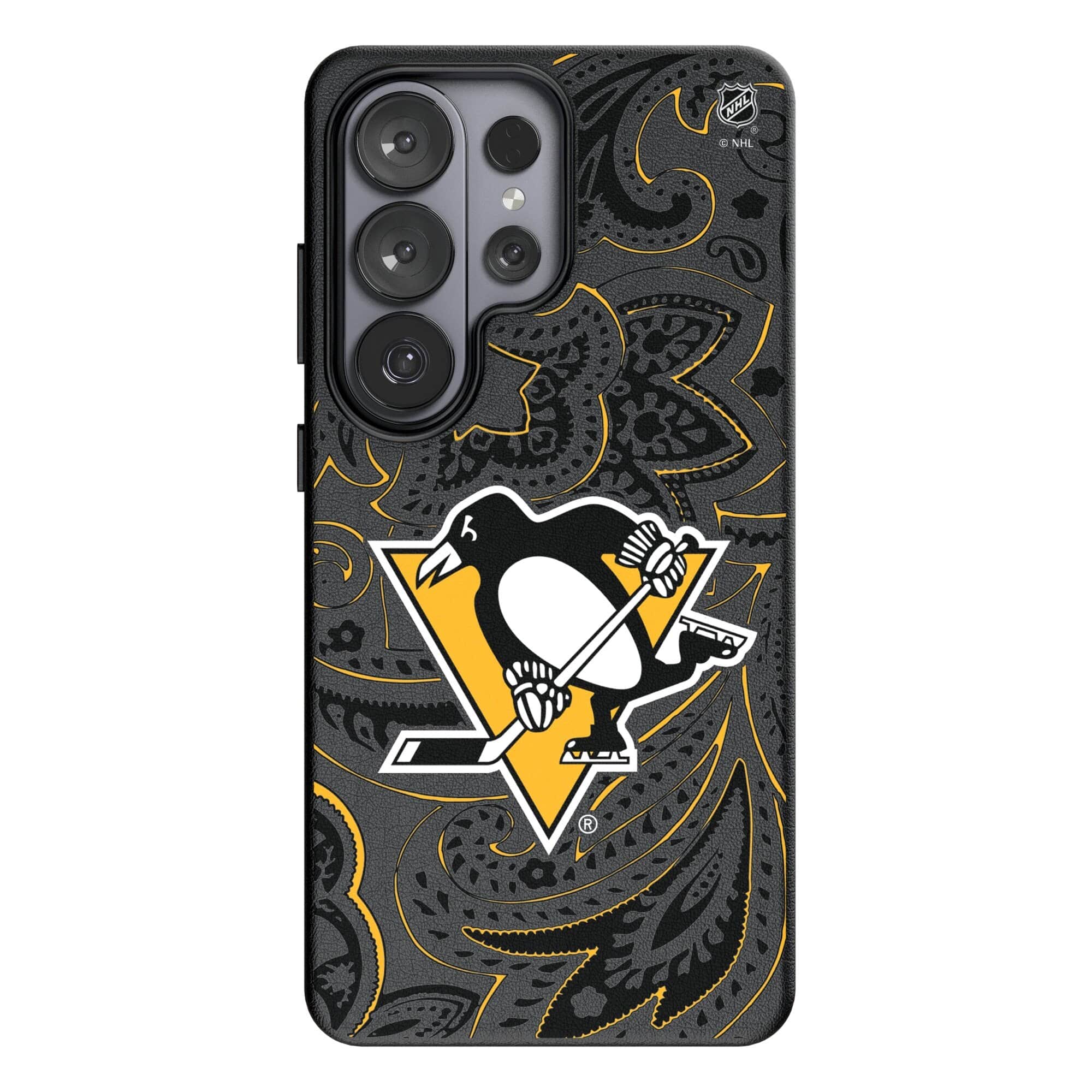 Keyscaper - NHL - Pittsburgh Penguins Paisley Galaxy Magnetic Bump Case - S24 Plus - Black price history on PriceWatchPro