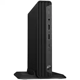 HP - Elite Mini 800 MFF Desktop Computer for Business, Intel Core i9-14900, 64GB DDR5 RAM, 1TB PCIe SSD, 2 DisplayPort - Black