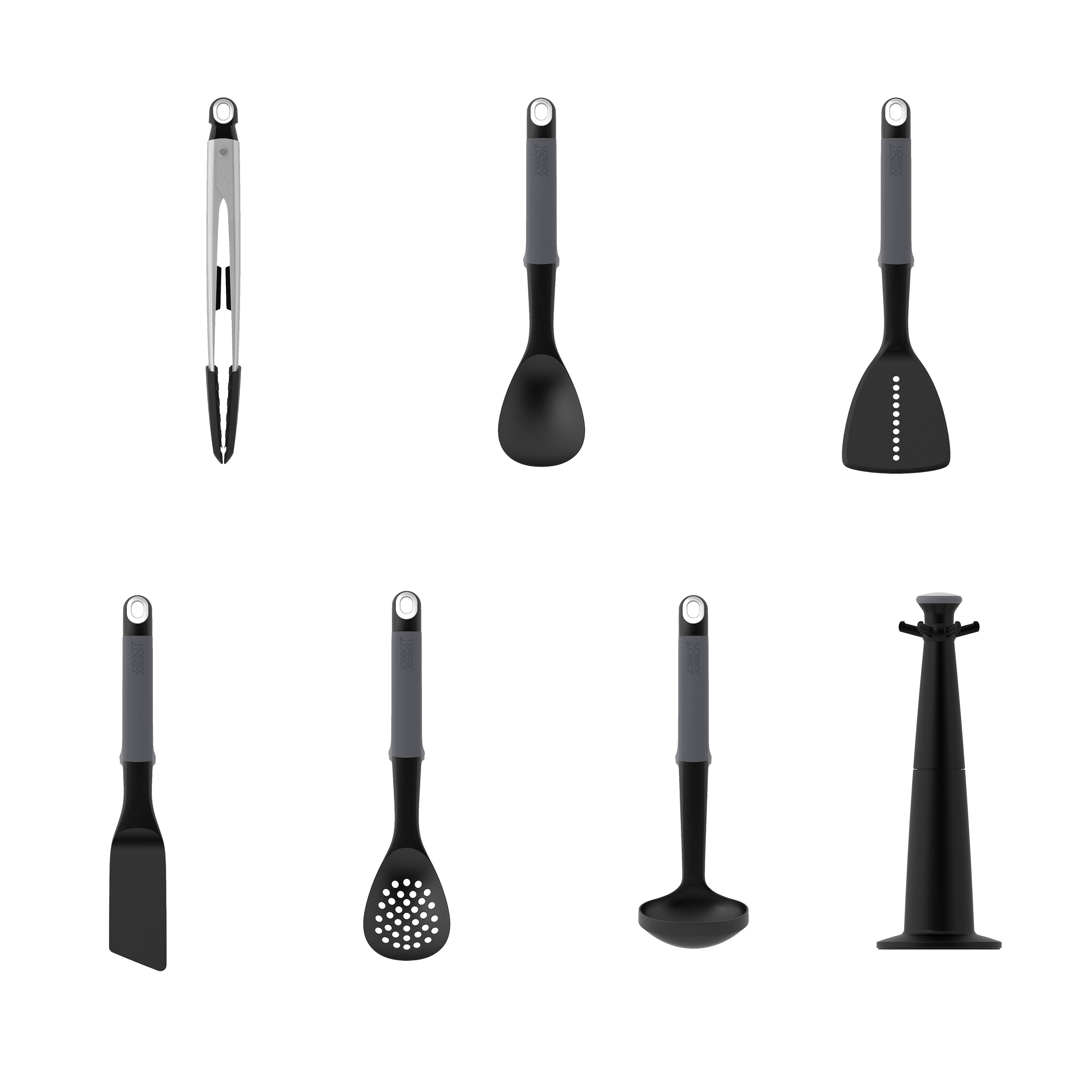 Alt View 1. Joseph Joseph - Elevate 6-piece Utensil Set with Carousel.