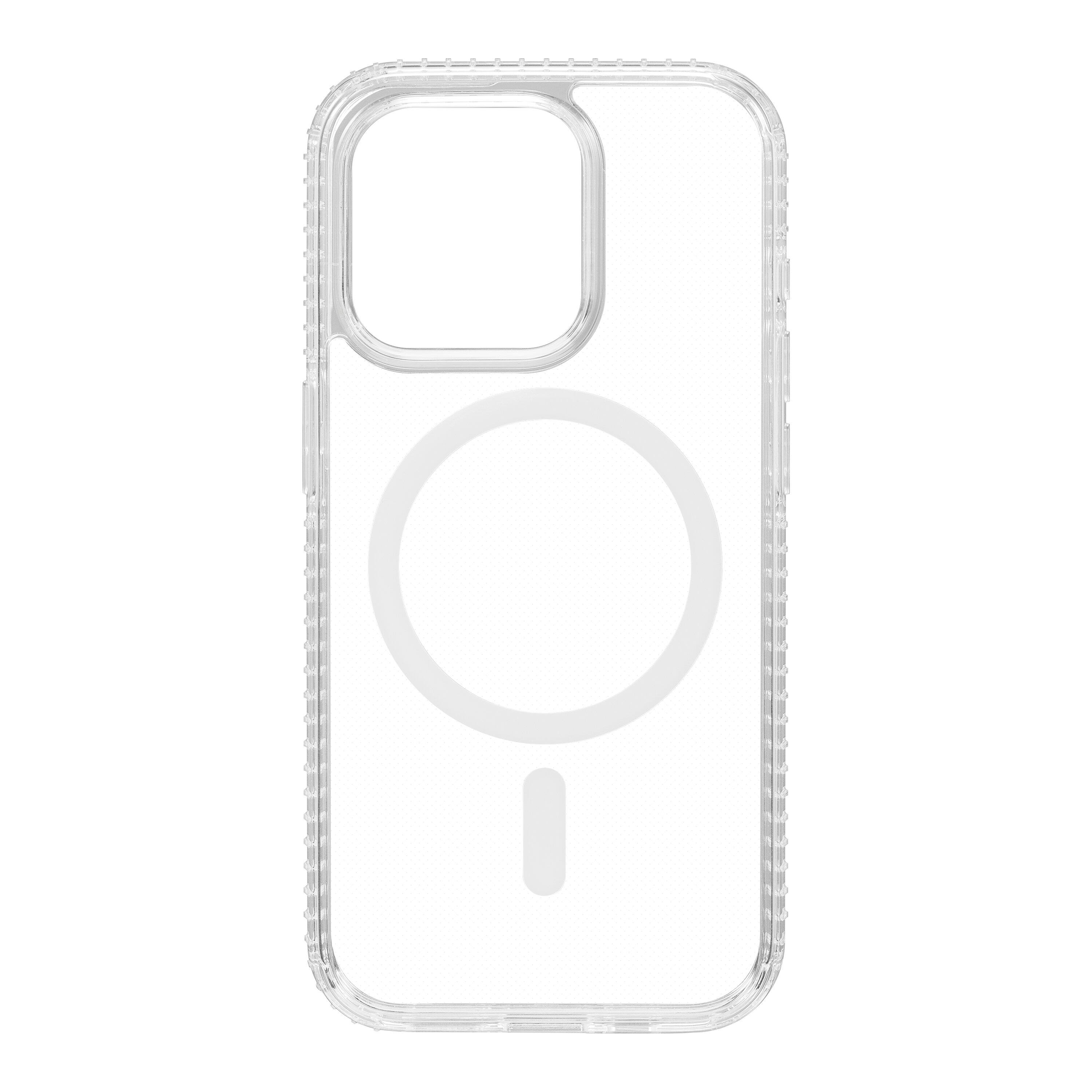 Alt View 14. Insignia™ - Hard-Shell Case with MagSafe for iPhone 15 Pro - Clear.