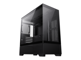 GAMEMAX - VISTA MB Black USB3.0 Micro-ATX Tower Tempered Glass Computer Case. Fan is Not Included. - Black