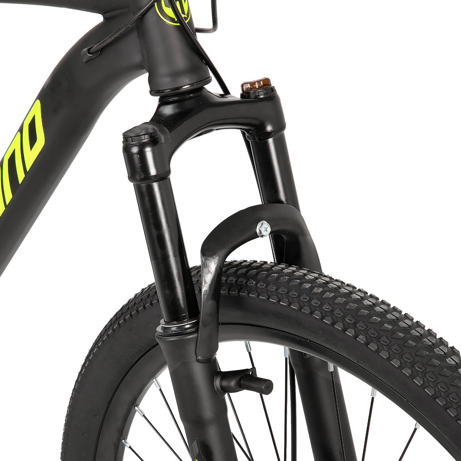Alt View 7. HILAND - HILAND Ridge 26" Mens Mountain Bike - 21 Speed - Black & Yellow - Black & Yellow.