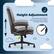 The text on the image is already grouped and correctly states "Height Adjustment Lift the lever on the side of the chair up in order to adjust the height to your liking."