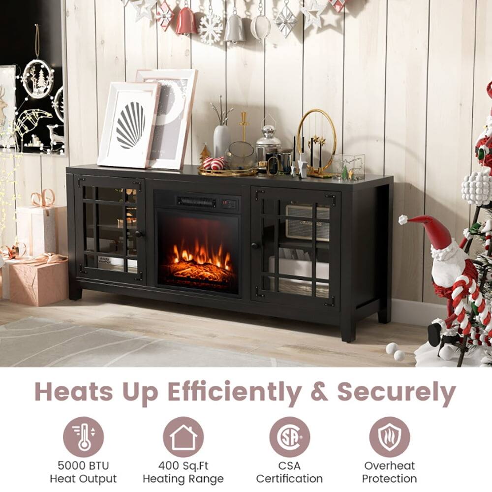 Heats Up Efficiently & Securely  
5000 BTU Heat Output  
400 Sq.Ft Heating Range  
CSA Certification  
Overheat Protection
