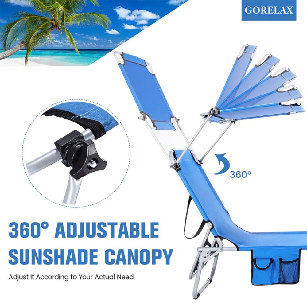 GORELAX

360° ADJUSTABLE SUNSHADE CANOPY

Adjust It According to Your Actual Need