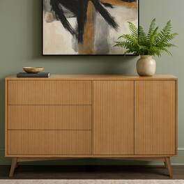 Teamson Home - Tremolo Sideboard with 3 Drawers and 2 Doors - Natural