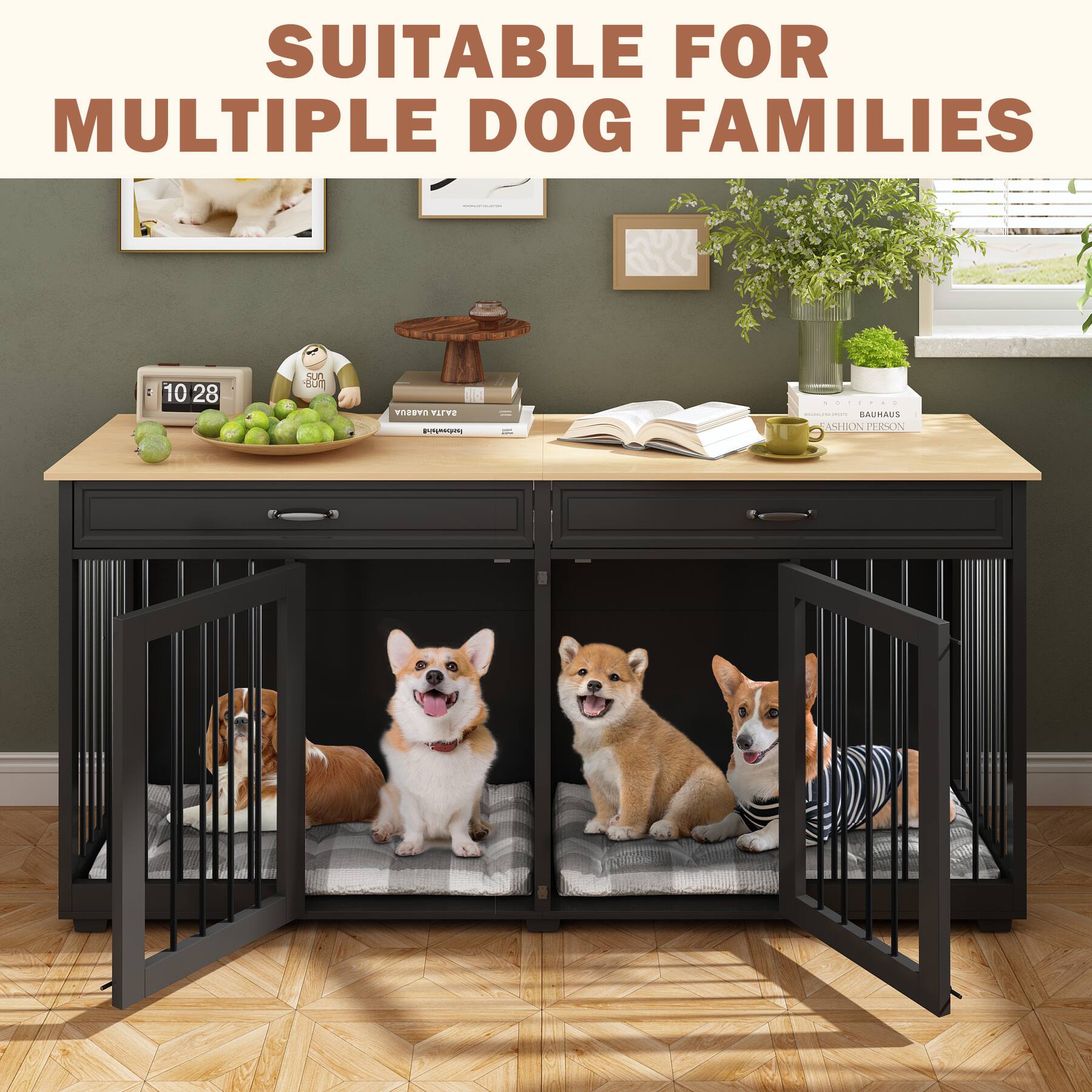SUITABLE FOR MULTIPLE DOG FAMILIES