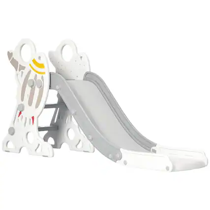 Front. Qaba - Indoor Toddler Slide, space-themed, 1.5-3yrs play set.