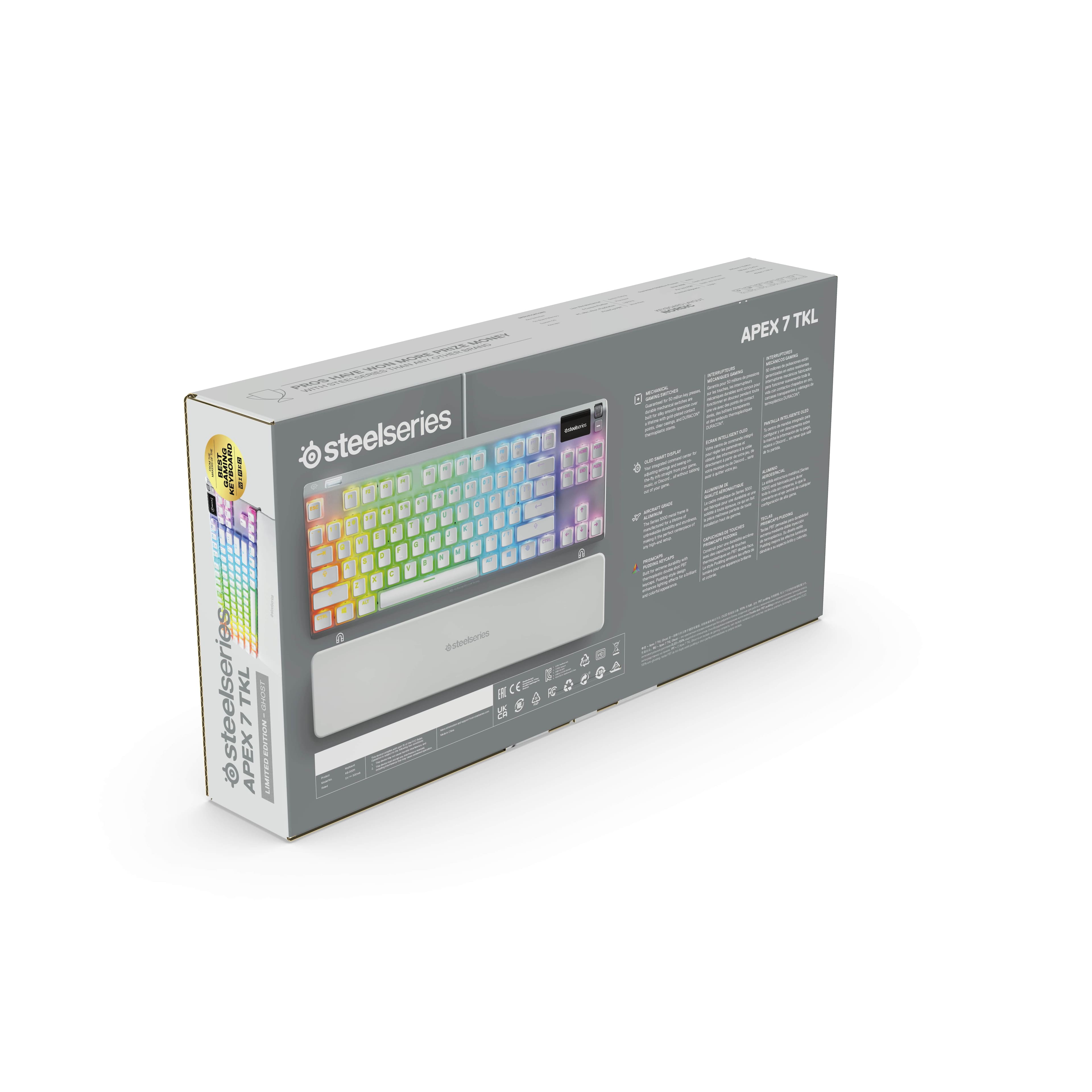 The text on the image reads: "Steelseries Apex 7 TKL".