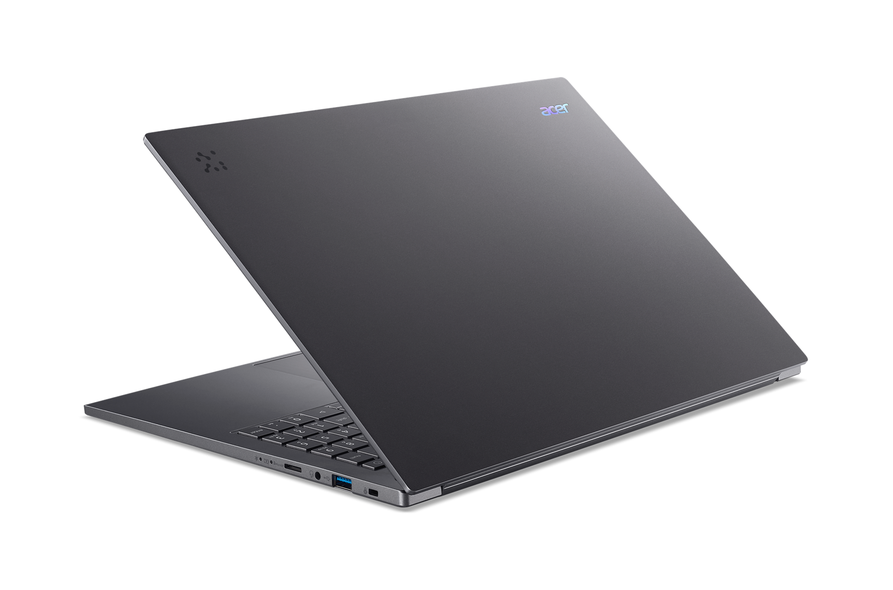 Alt View 2. Acer - Aspire 16 AI Copilot+ PC A16-61MT-R290 16" WUXGA AMD Ryzen AI 5 330 16GB RAM 512GB SSD Radeon 820M Win11 - Steel Gray.