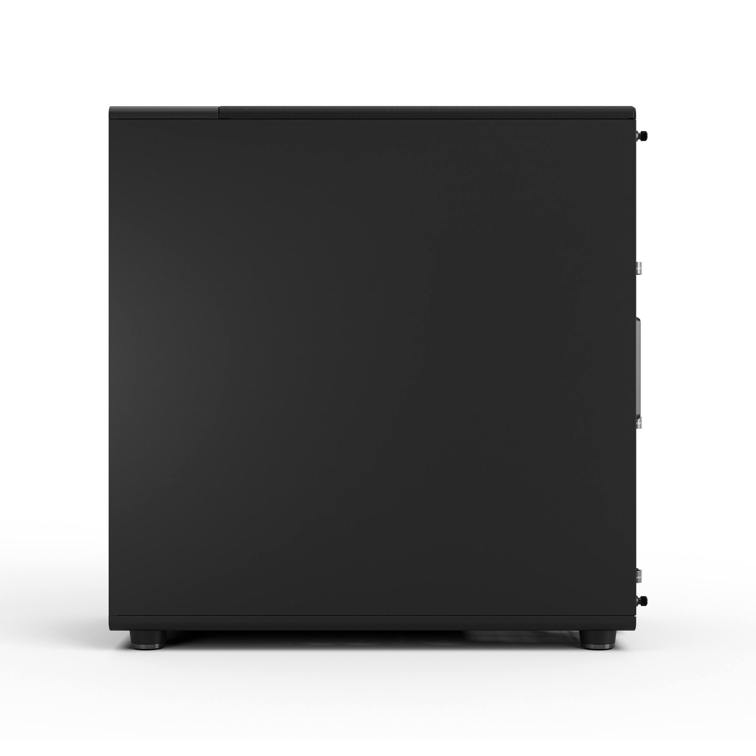 Alt View 6. Fractal Design - North XL Momentum Edition Black E-ATX Chassis with Blackened Oak Front and TG Side Panel Mid Tower PC Case - Black.