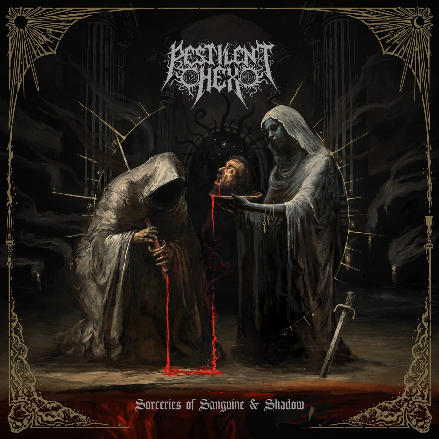 Pestilent Hex - SORCERIES OF SANGUINE & SHADOW  - COMPACT DISCS