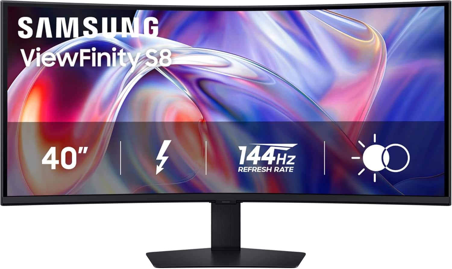 Samsung - LS40H850TANXZA 40" ViewFinity S85TH Curved Gaming Monitor (2026) - Black