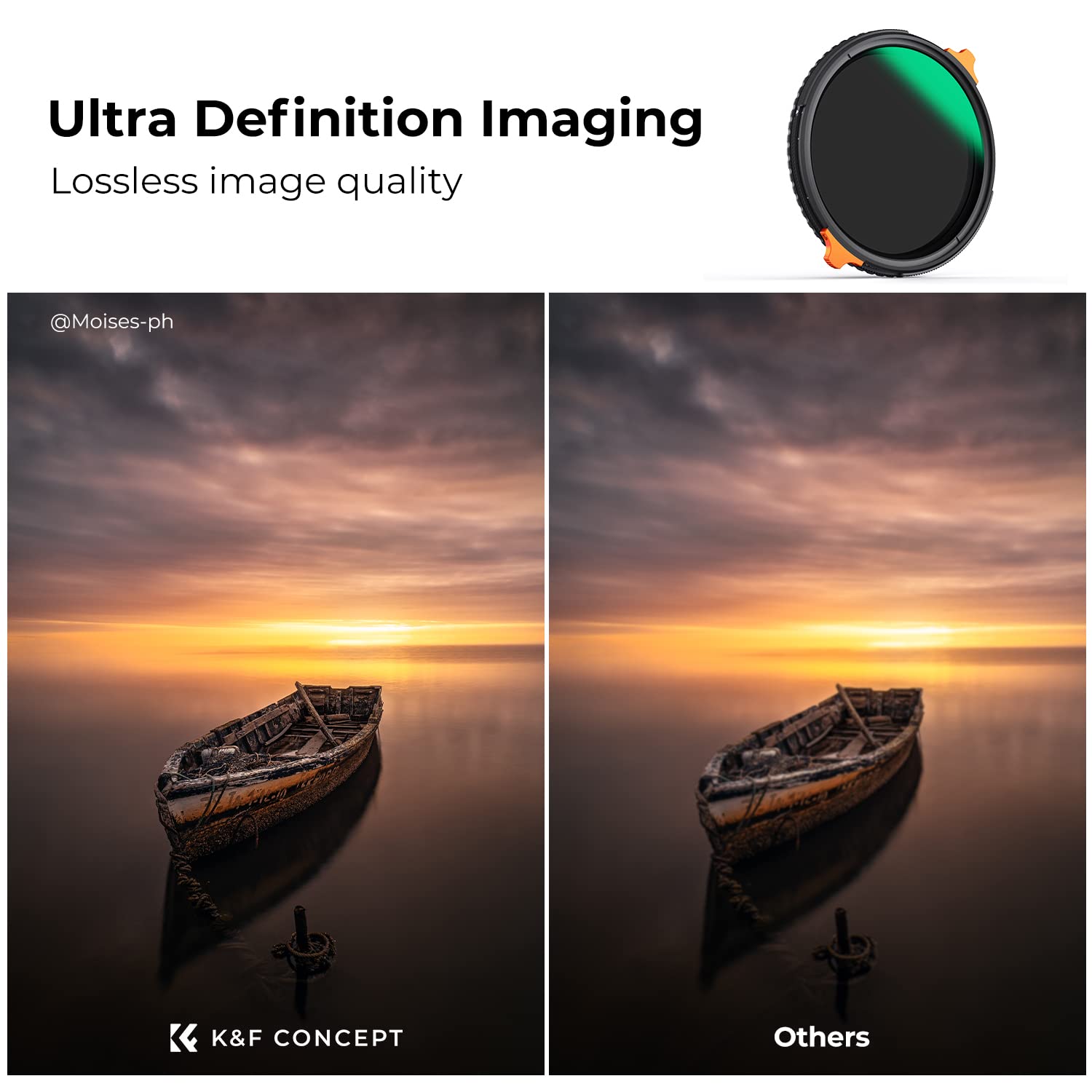 Ultra Definition Imaging  
Lossless image quality

@Moises-ph

K&F CONCEPT

Others
