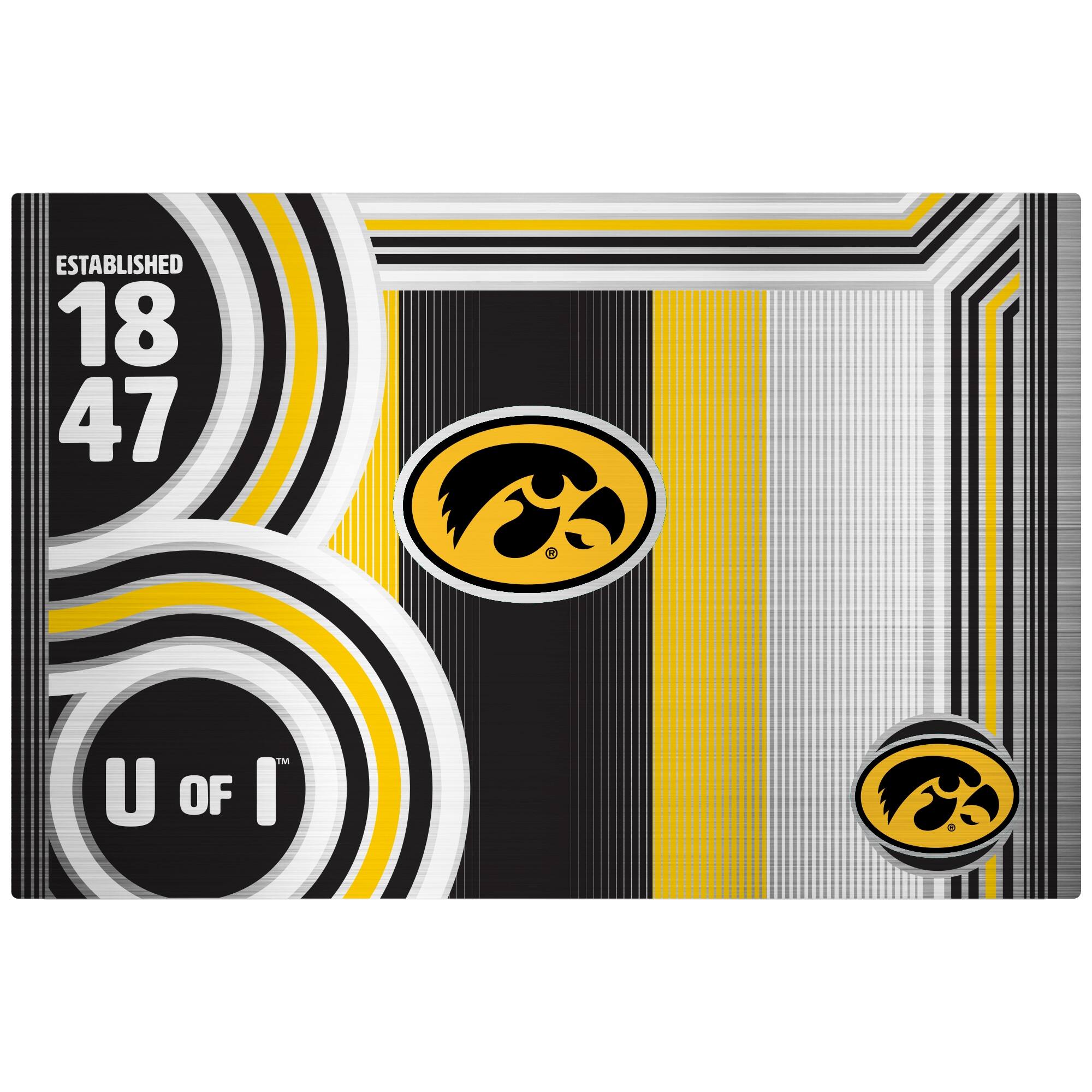 Alt View 1. Great American Products - Iowa Hawkeyes 24oz. Cool Vibes Jr. Thirst Hydration Water Bottle - Multicolor.