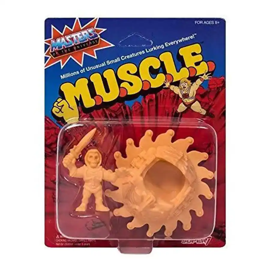 Masters of the Universe M.U.S.C.L.E. Wave 3 Mini Figure Set | Pack F ...