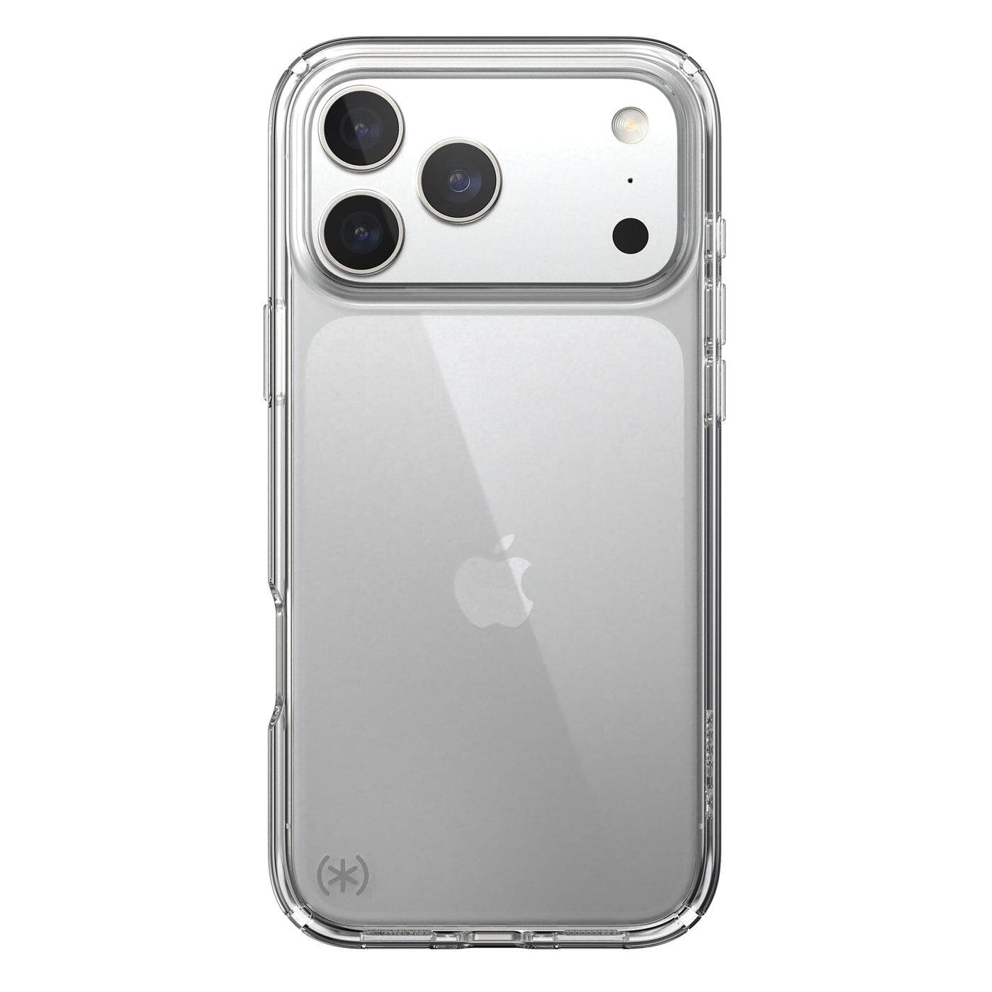 Front. Speck - iPhone 17 ProMax Presidio Perfect Clear - No MS - Clear.