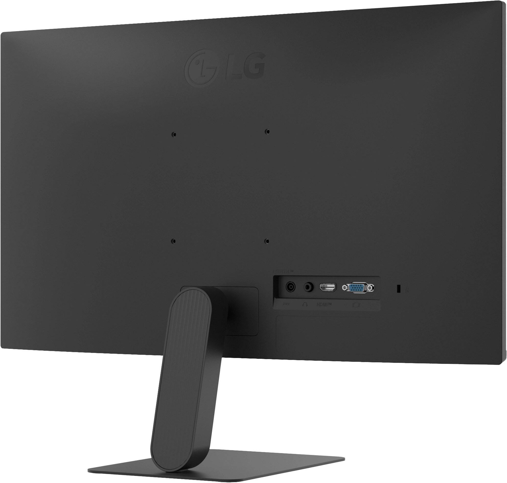 Alt View 6. LG - 24" IPS FHD 120Hz Monitor with HDR10 (HDMI) - Black.