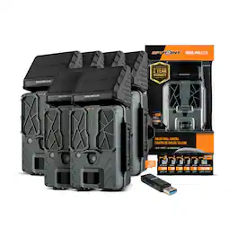 Spypoint - FORCE-PRO-S 2.0 Trail Camera (6-Pack) with Accessories Bundle