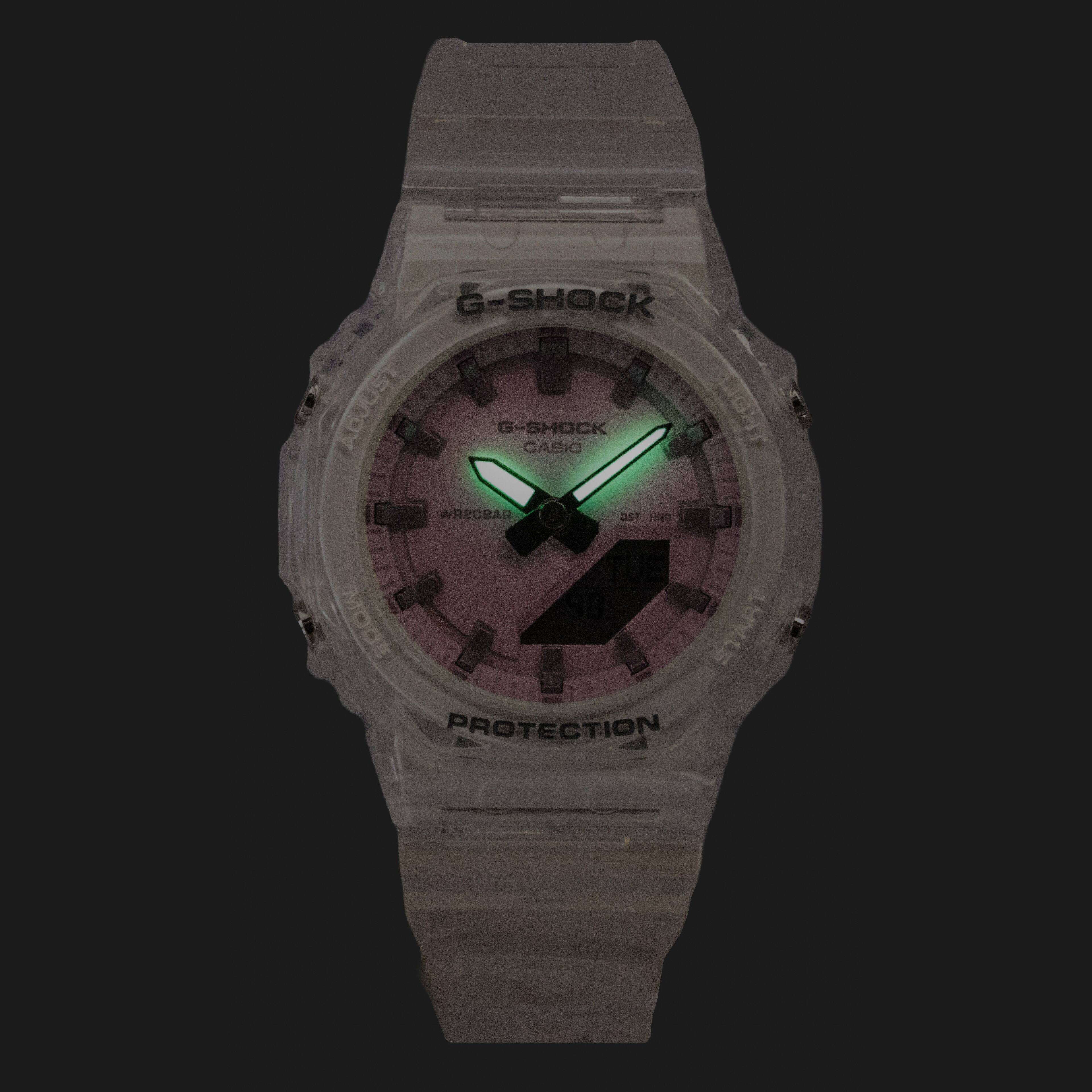 G-SHOCK  
CASIO  
G-SHOCK  
WR20BAR  
PROTECTION