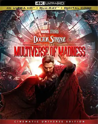 Front. Doctor Strange in the Multiverse of Madness - 4K Blu-Ray.