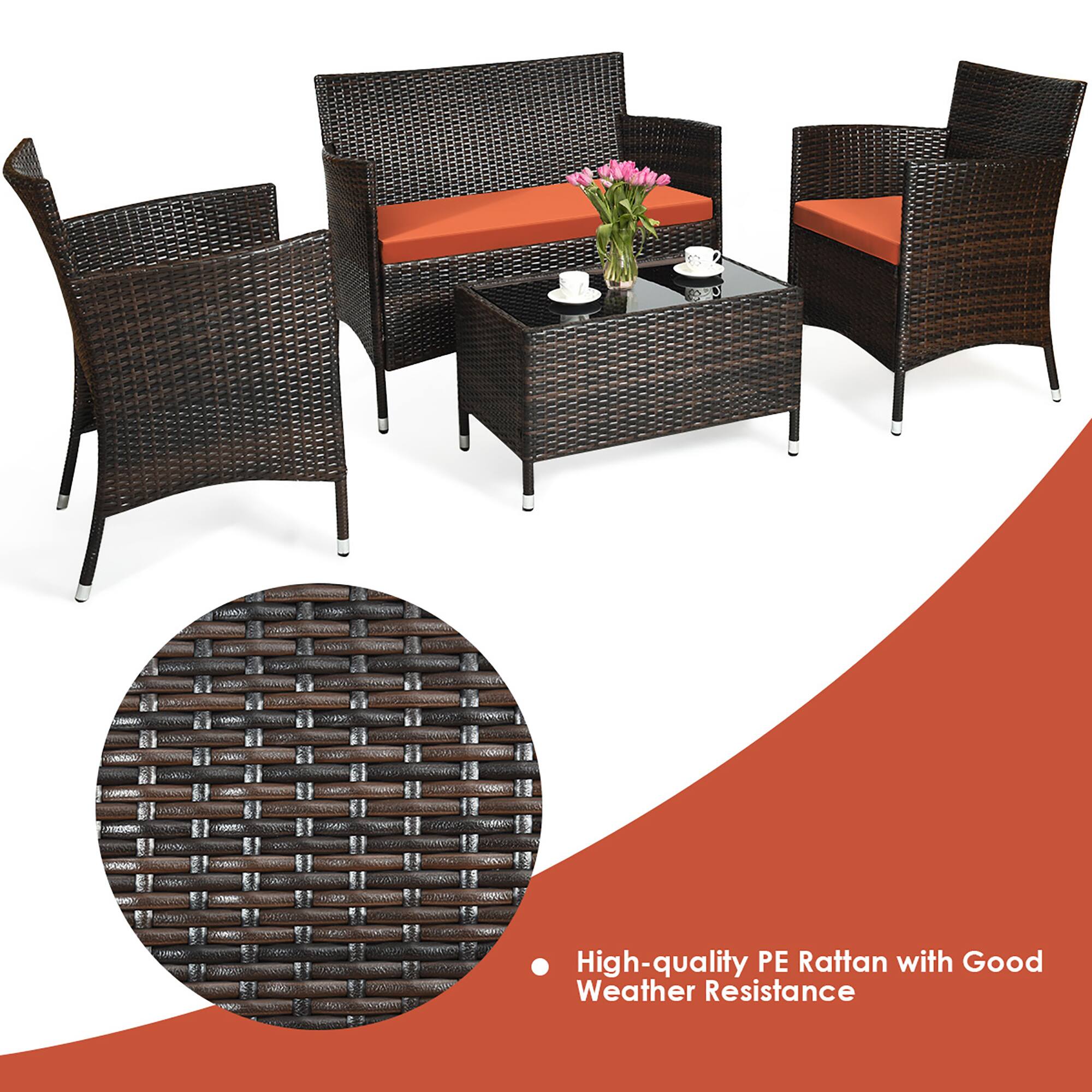 High-quality PE Rattan with Good Weather Resistance