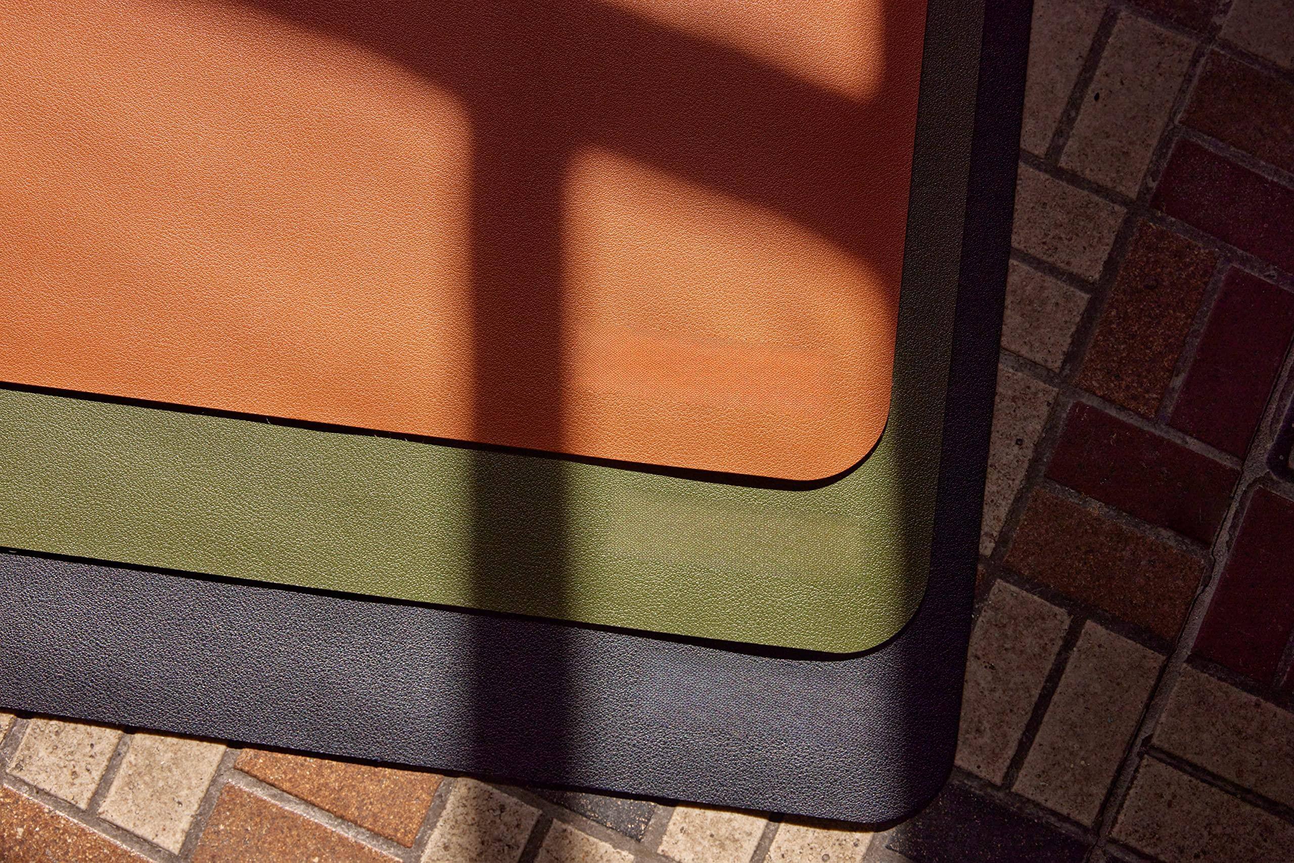 Alt View 3. Fabibe - Anecdote Vegan Leather Desk Pad - 31.5"x17" Mat For Your Office. This Quality Large Mouse Has Chic Elegance  Professi... - Midnight Blue Large (31.5x17).