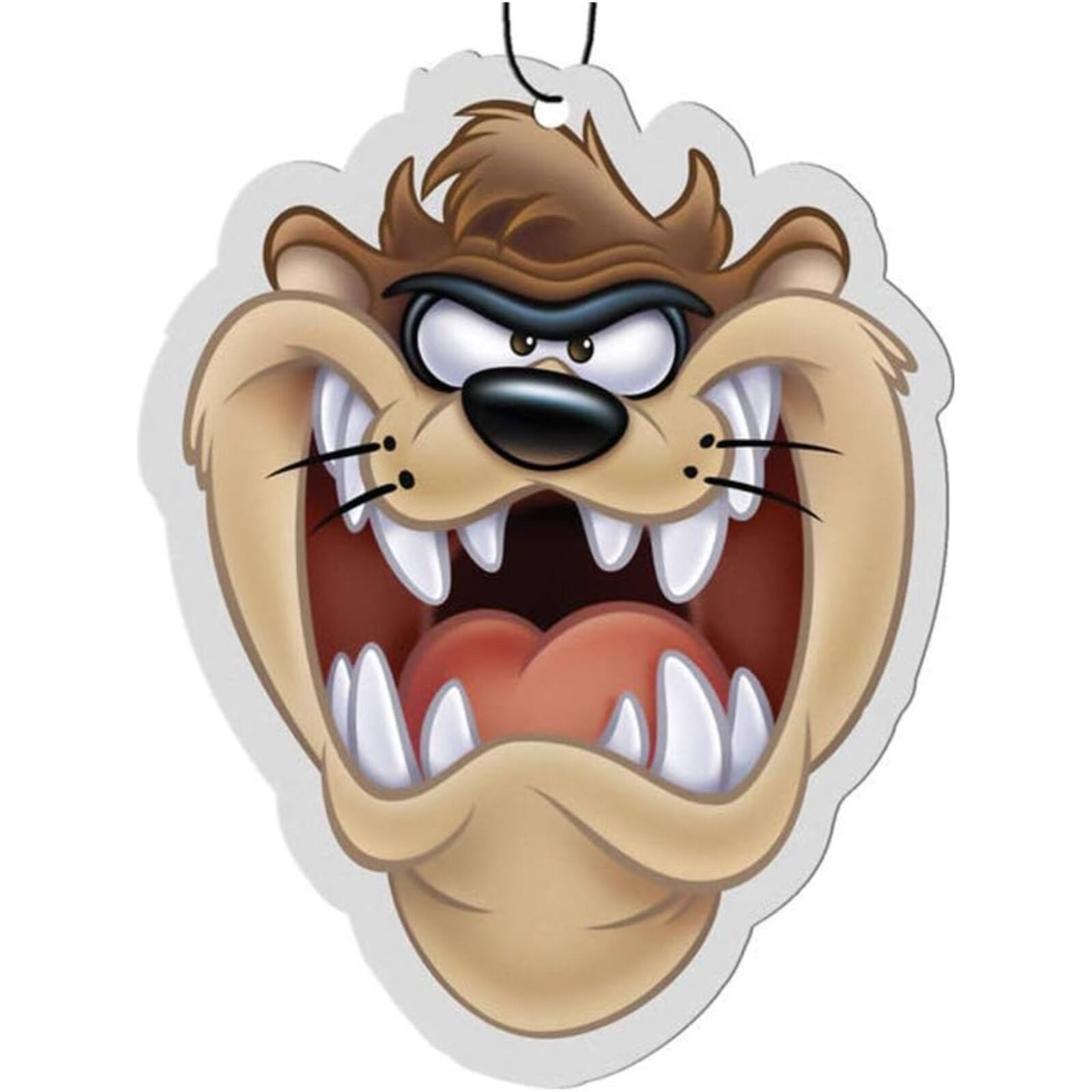 Front. Spoontiques - Spoontiques Looney Tunes Taz the Tasmanian Devil Air Freshener 3 Pack New Car Scent - Brown.