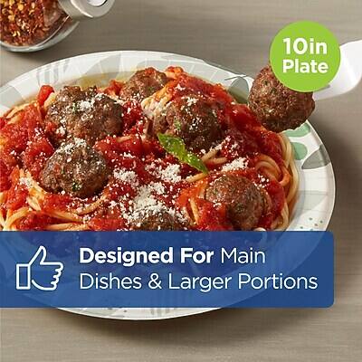 10in Plate  
Designed For Main Dishes & Larger Portions