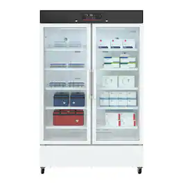 Koolmore - 35 cu. ft. Medical Vaccine Refrigerator for Pharmacy and Laboratory with Multi-Level Emergency Alarms, UL-Listed - White