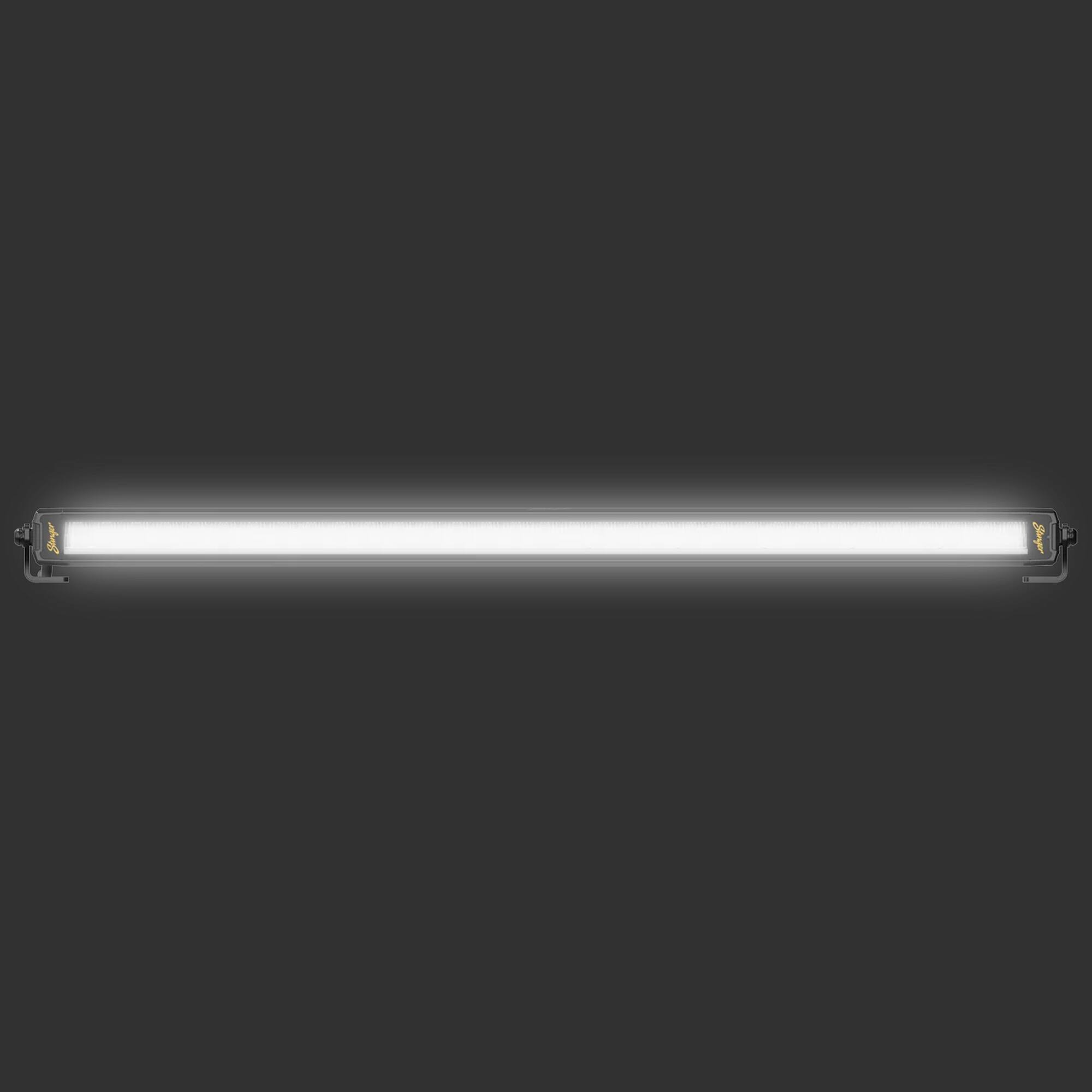 Alt View 1. Stinger - HEXCORE 30” Universal Off-Road Straight LED Light Bar, Amber/White Flood & Spot Combo Beam for Cars, Trucks, Jeeps, UTVs - Black.