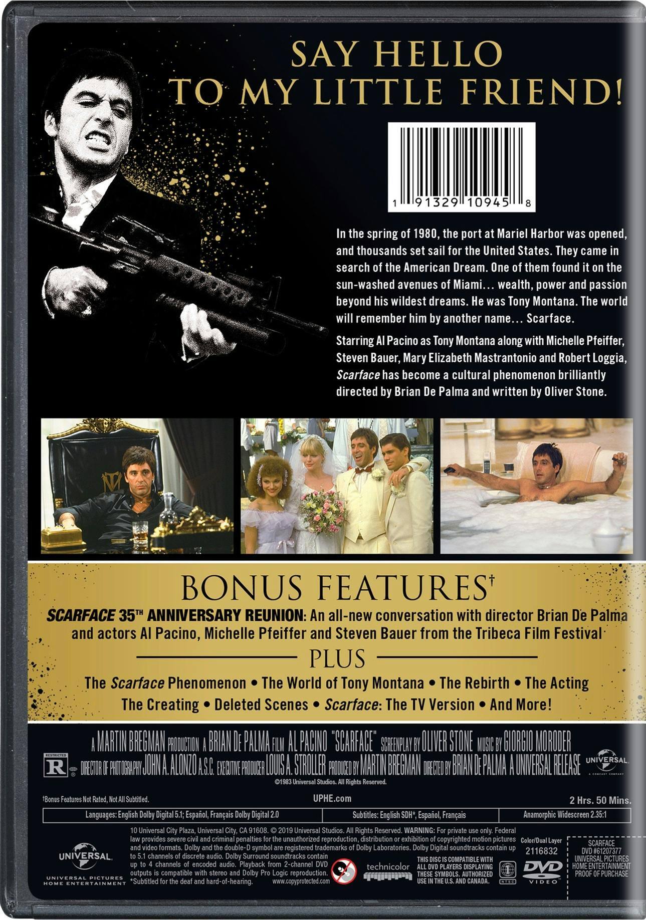 Angle. Scarface (1983) (Gold Edition) [DVD].