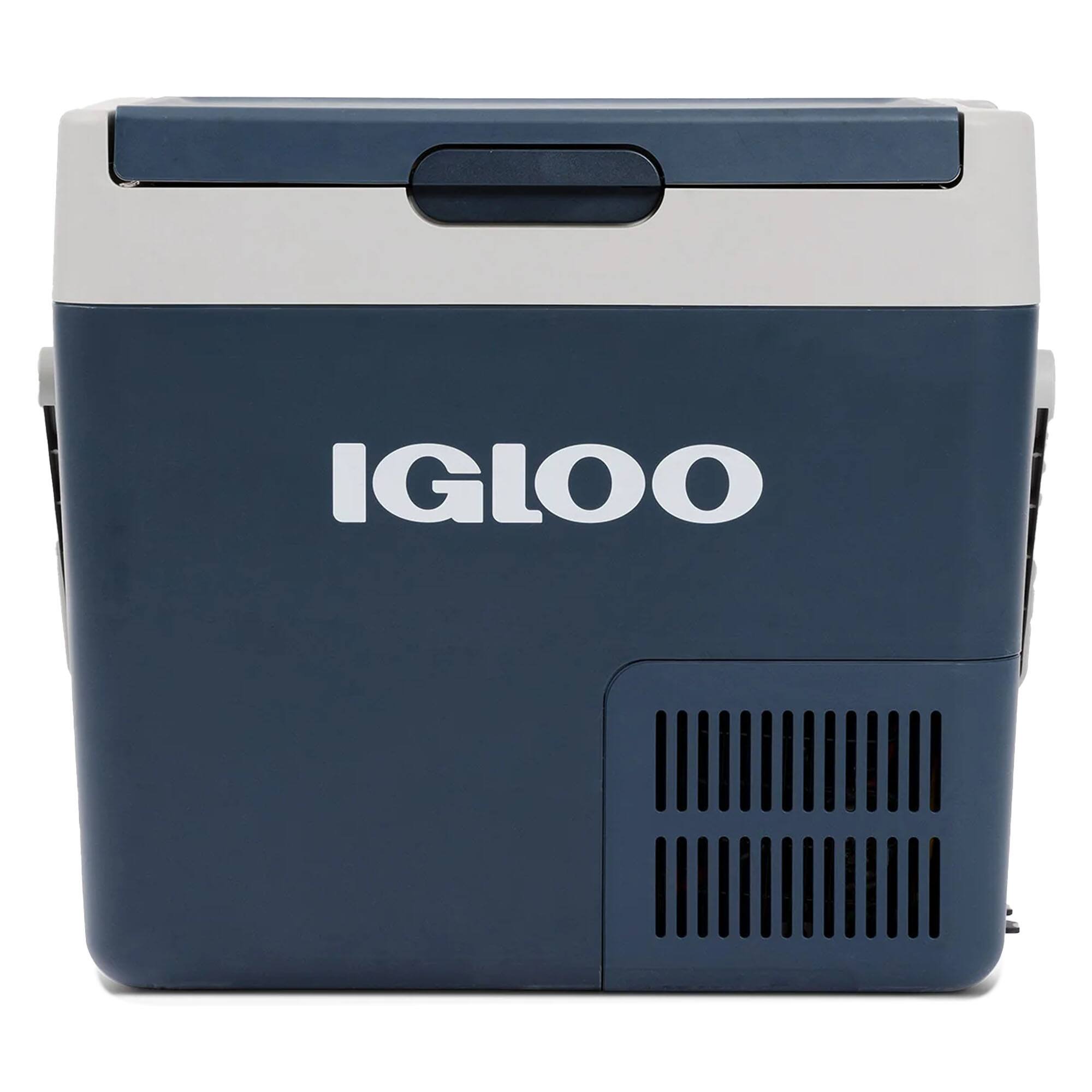 Front. Igloo - Igloo 18 QT Iceless Electric Cooler - Blue - Blue.