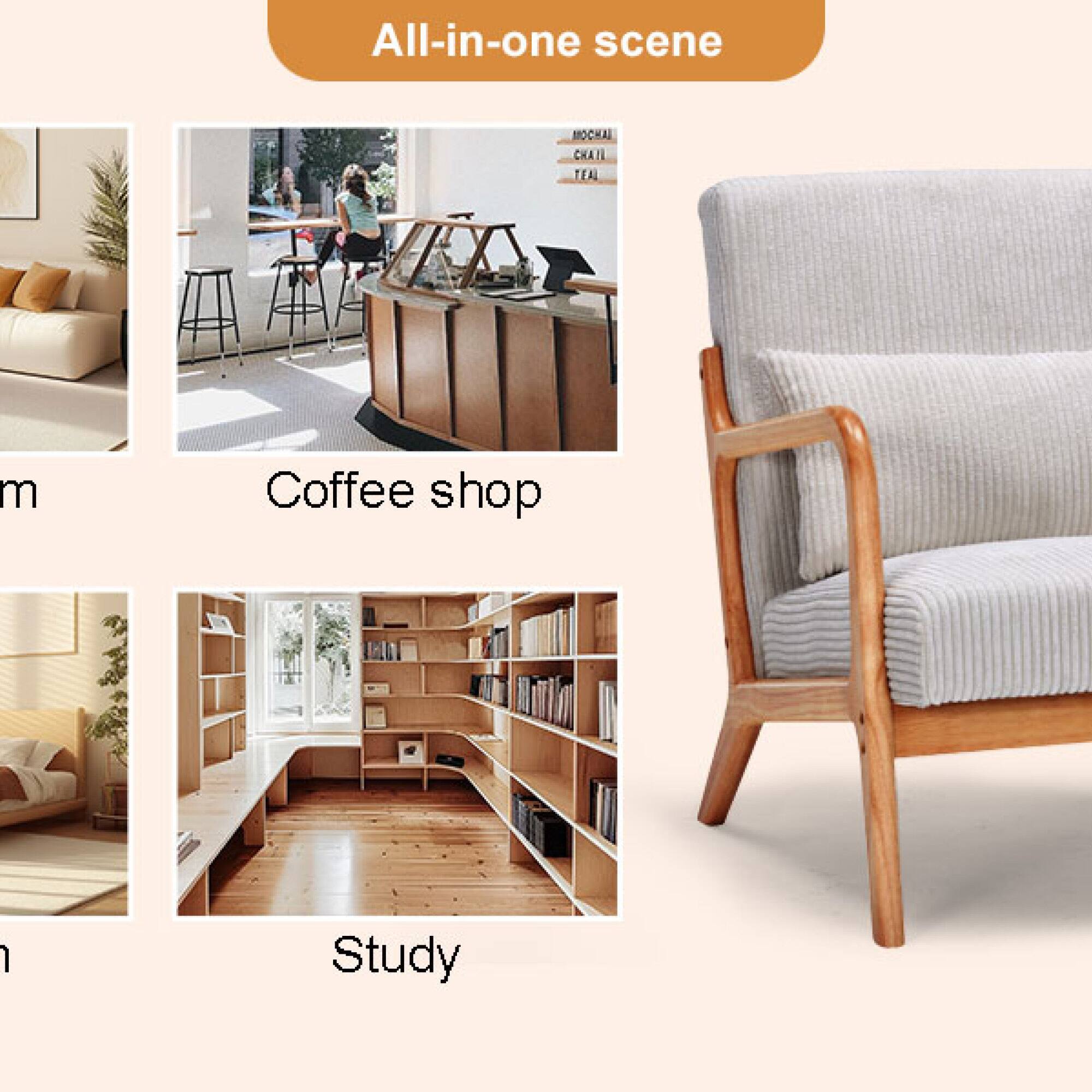 All-in-one scene

Coffee shop

Study