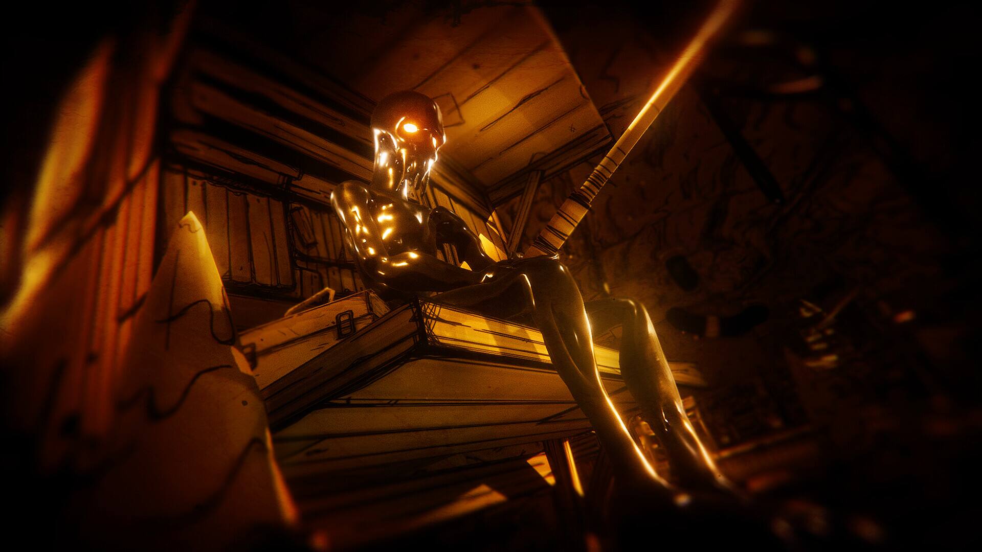 Alt View 1. Silver Lining Interactive - Bendy and the Ink Machine.