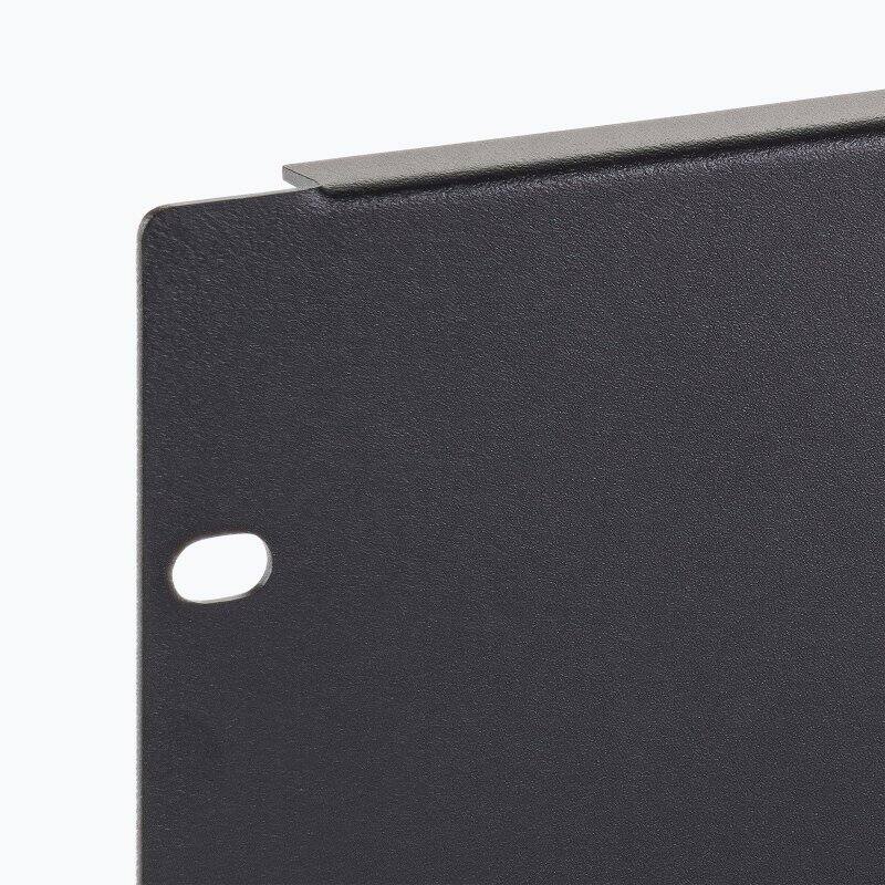 Alt View 5. On Stage Stands - On-Stage Blank Rack Panel, 3U (RPB3000) - Black.