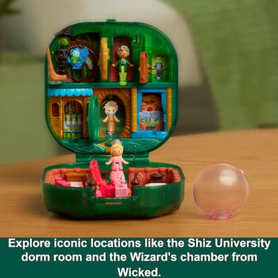 Polly Pocket Wicked Collector Compact with Micro Dolls JFV04 Polly Pocket Wicked Collector Compact with Micro Dolls JFV04