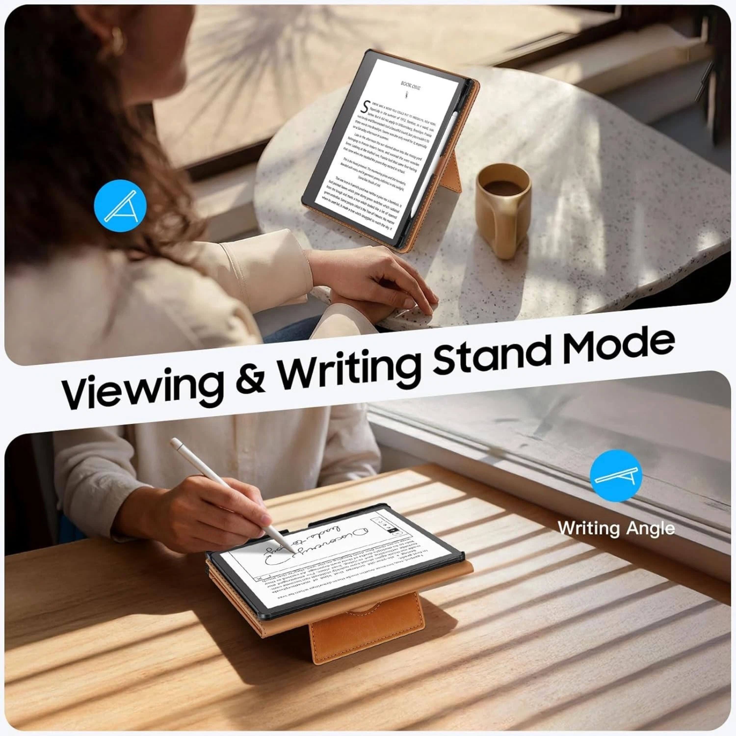 Viewing & Writing Stand Mode  
Writing Angle