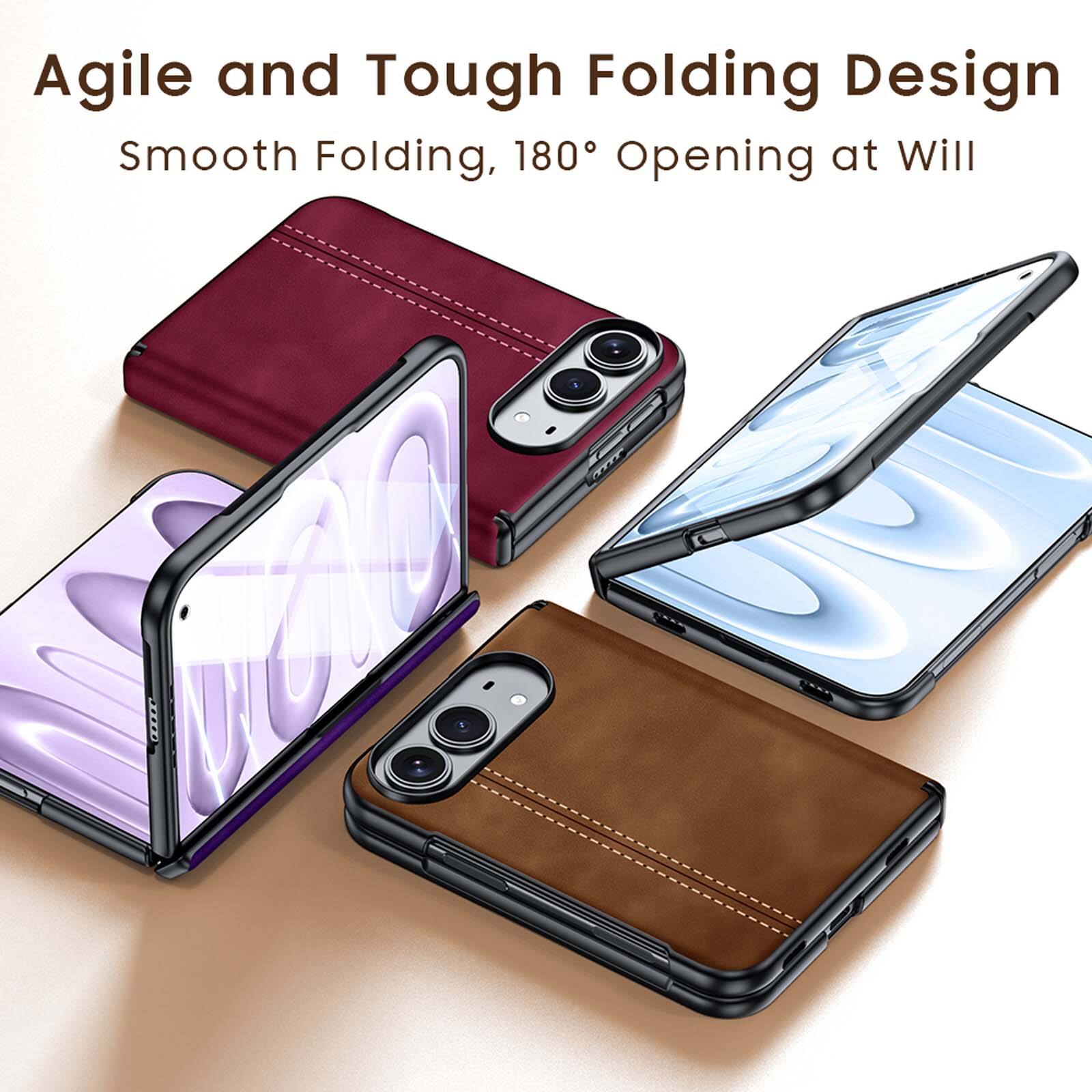 Agile and Tough Folding Design  
Smooth Folding, 180° Opening at Will