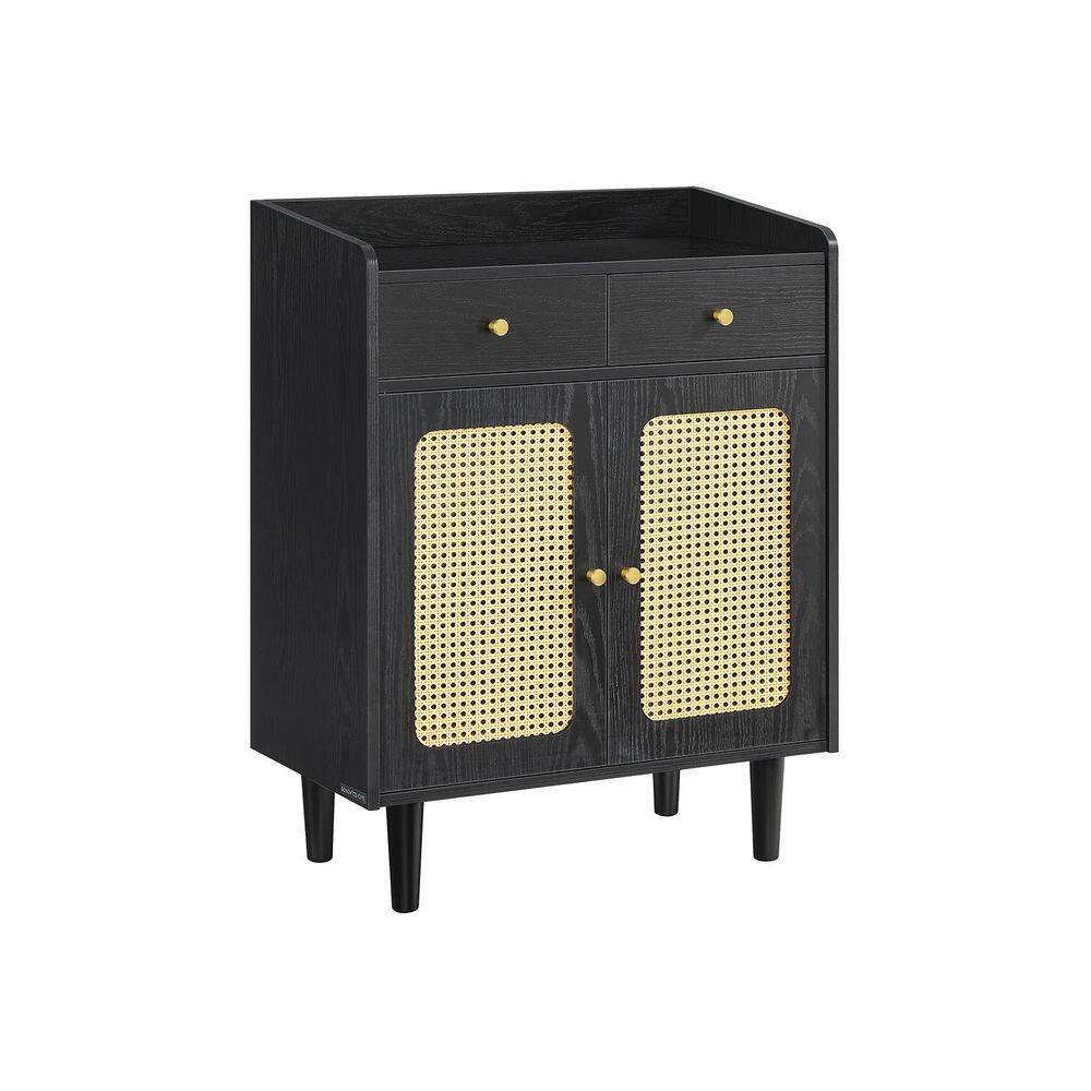 Songmics Home - Sideboard Storage Cabinet – Compact and Elegant Indoor Storage Solution - Black