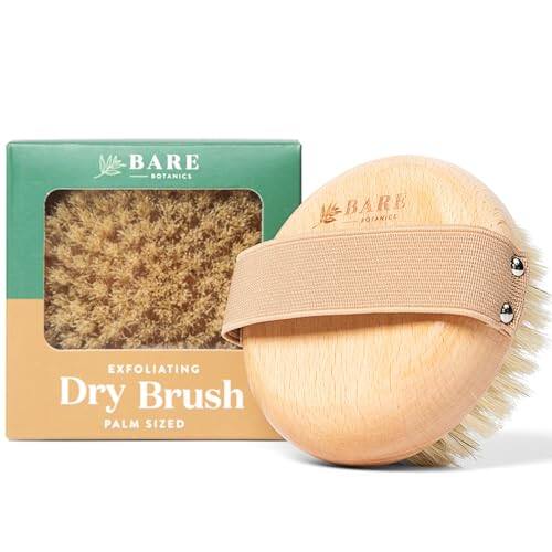 BARE BOTANICS  
EXFOLIATING Dry Brush  
PALM SIZED