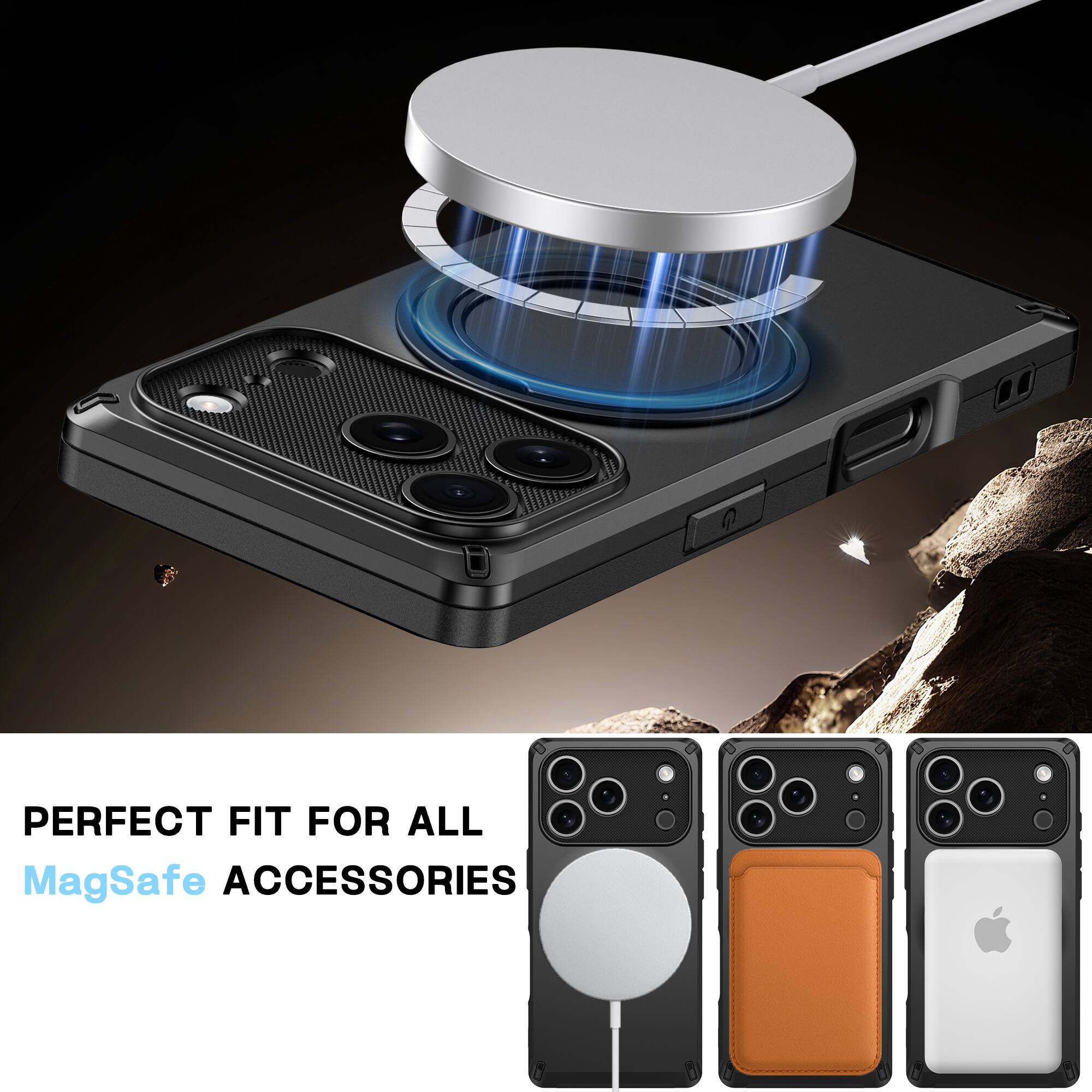 PERFECT FIT FOR ALL MagSafe ACCESSORIES