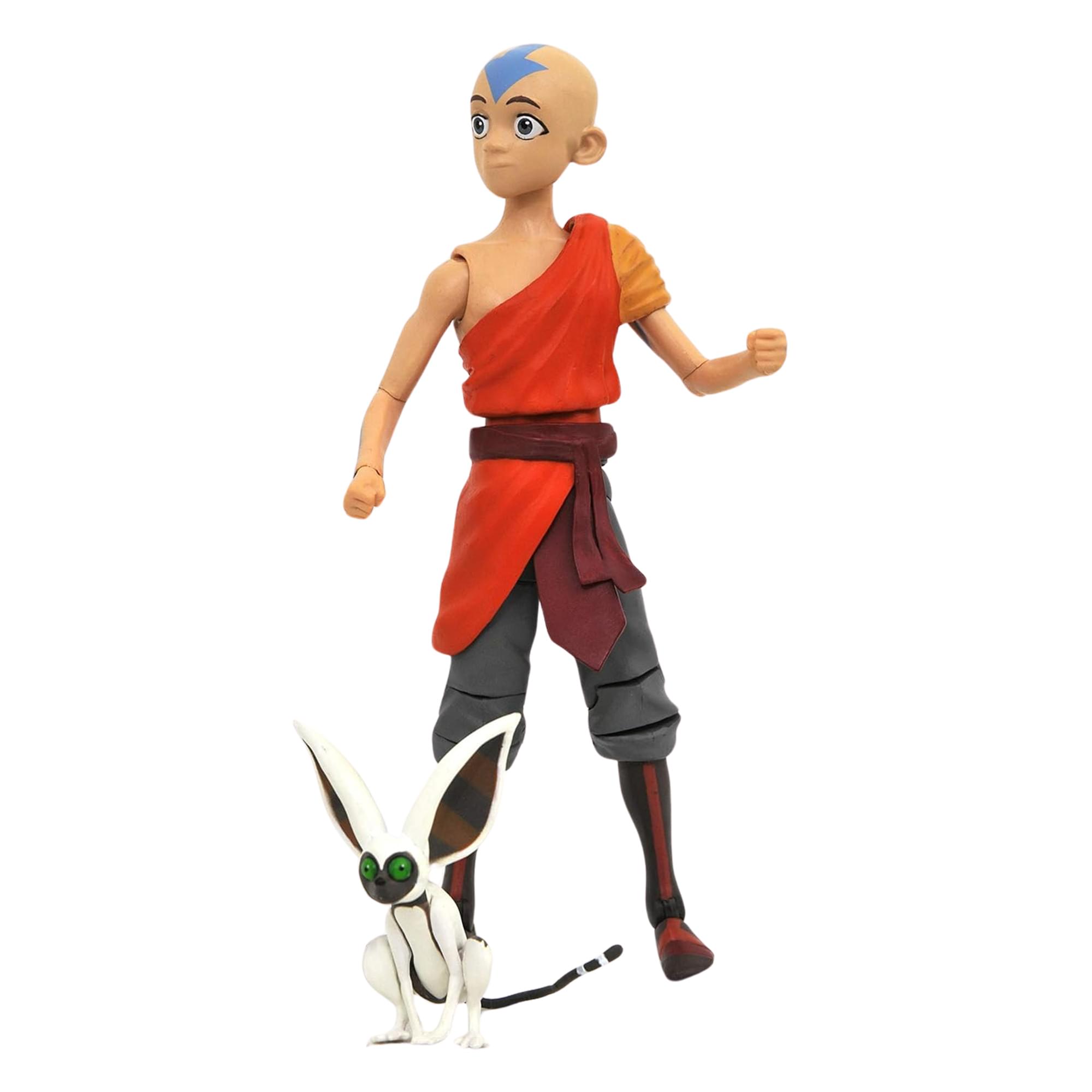 Alt View 3. Diamond Select Toys - Diamond Select - Avatar: The Last Airbender S1 - Dlx Aang Action Figure  - COLLECTABLES - Multicolor.