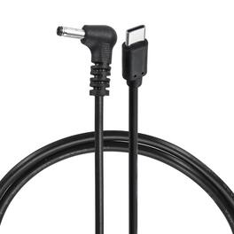 Unique Bargains - USB C to DC Power Cable, 20V 3A 60W, 3.5x1.35mm, PD Trigger for Laptop, Monitor, Security Camera - Black