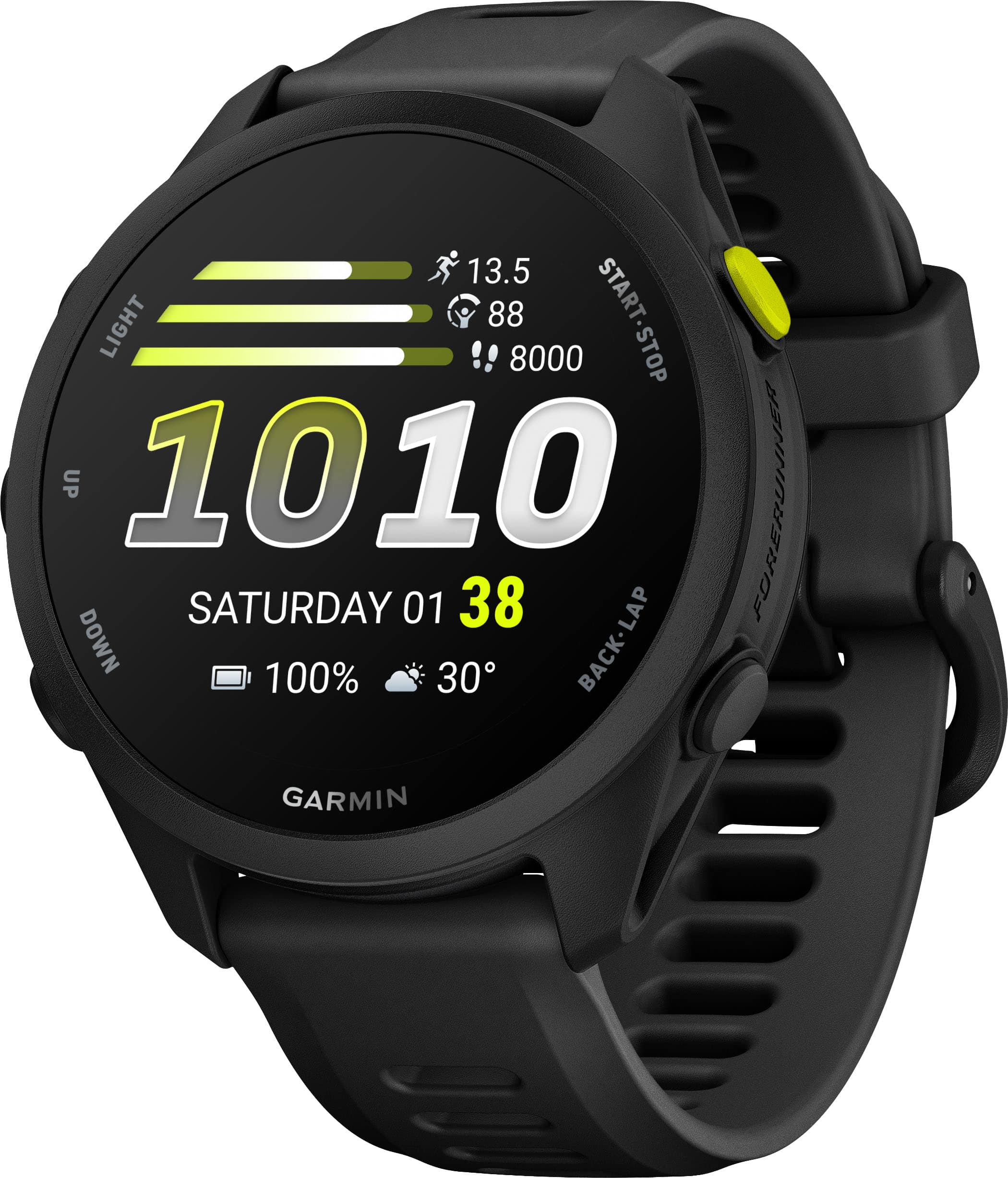 Garmin - Forerunner 70 GPS Smartwatch 43 mm Fiber-Reinforced