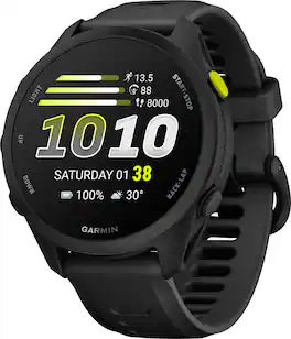 Garmin - Forerunner 70 GPS Smartwatch 43 mm Fiber-Reinforced polymer - Black - (2026)