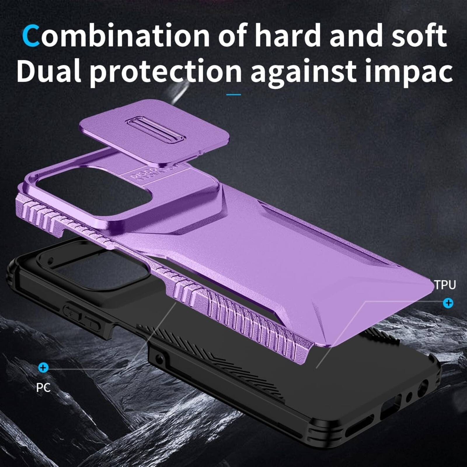 Combination of hard and soft  
Dual protection against impact

INNOVA  
5

TPU +  
+  
PC